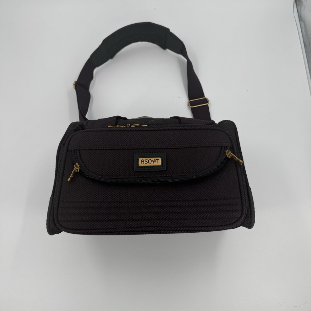 Ascot Travel Dopp Kit Toiletry Organizer Bag Carry On w Strap‎